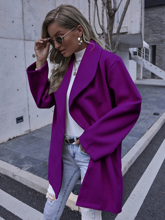 Damen Elegante Oversized Jacke R&B