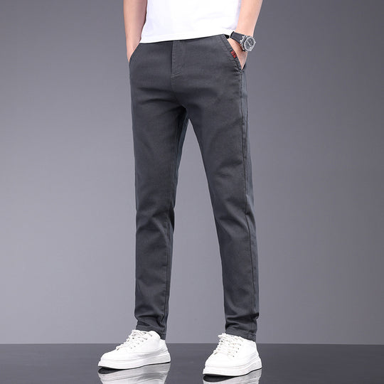 Herren Chinohose mit elastischem Bund