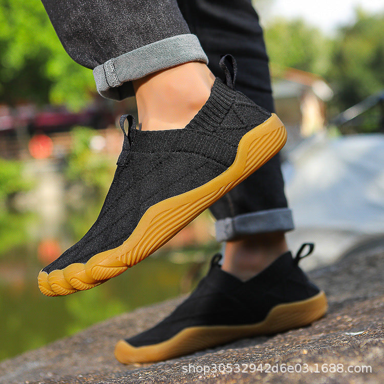 Damen Sportliche Aqua-Schuhe mit flexiblem Schnellschnürsystem und rutschfester Sohle R&B