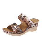 Damen Komfortable Riemensandalen mit Absatz