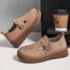 Damen Komfortable und elegante Slipper mit Schnallenverschluss R&B