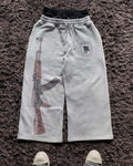 Herren Freizeithose mit einzigartigem Grafikdesign R&B
