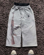 Herren Freizeithose mit einzigartigem Grafikdesign R&B