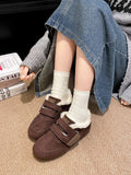 Damen Clogs mit flauschigem Innenfutter und rutschfester Sohle R&B