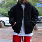 Herren gestepptes Oversized Hoodie mit innovativen Taschen