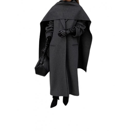 Damen Übergroße Mantel-Wrap R&B