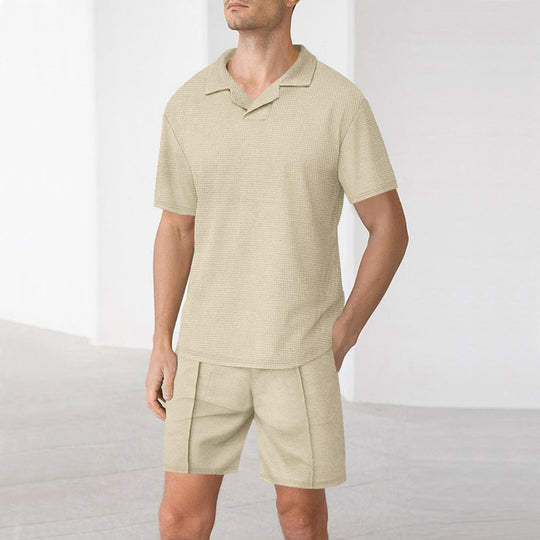 Herren Polo-Shirt mit Kurzarm und modernem Schnitt R&B