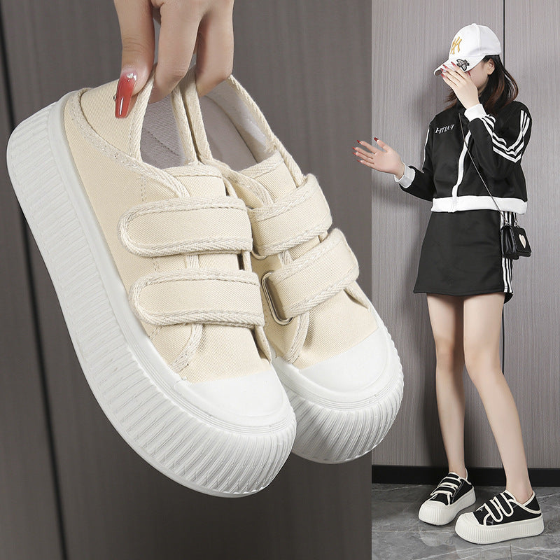 Damen Modische Sneaker mit verstellbarem Klettverschluss und dämpfender Sohle R&B