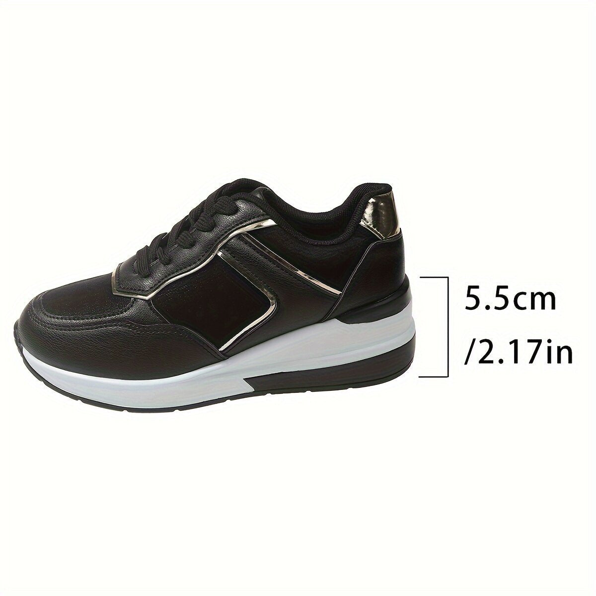 Damen Sportliche Sneakers mit modischem Design und rutschfester Sohle R&B