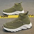Damen Strick-Sneaker mit rutschfester Sohle und atmungsaktivem Obermaterial