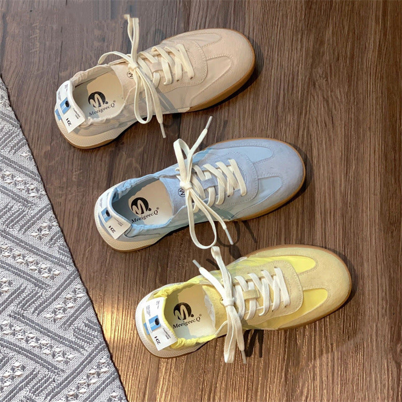 Damen Sportliche Sneaker mit einzigartiger Schnürung