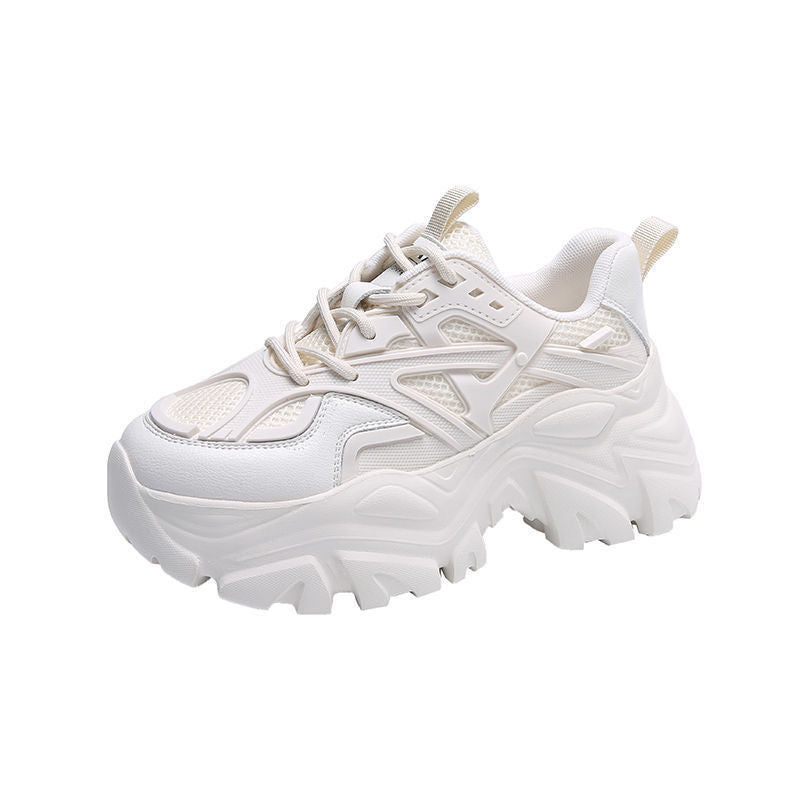 Damen Sportliche Sneaker mit atmungsaktiver Mesh-Oberfläche R&B