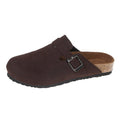 Damen Bequeme Clogs mit verstellbarem Riemen und anatomischem Fußbett EB