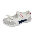 Damen Sportliche Slipper mit modischem Riemendesign und praktischer Klettverschlusslösung R&B