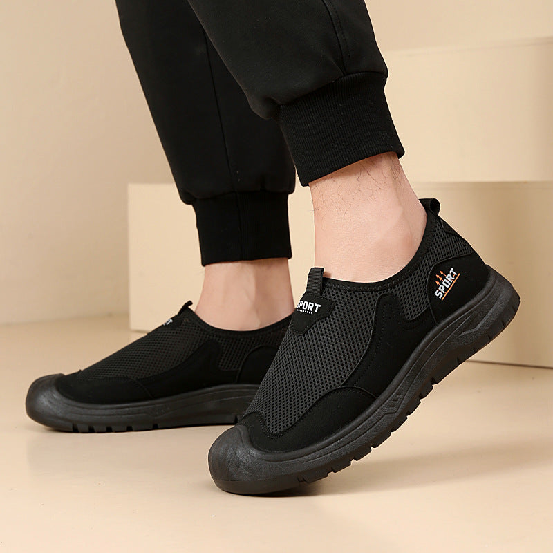 Damen Sportliche Freizeitschuhe mit atmungsaktivem Netzdesign und rutschfester Sohle R&B
