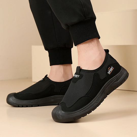 Damen Sportliche Freizeitschuhe mit atmungsaktivem Netzdesign und rutschfester Sohle R&B