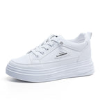 Damen stylische Plateau-Sneaker mit atmungsaktivem Obermaterial und rutschfester Sohle R&B
