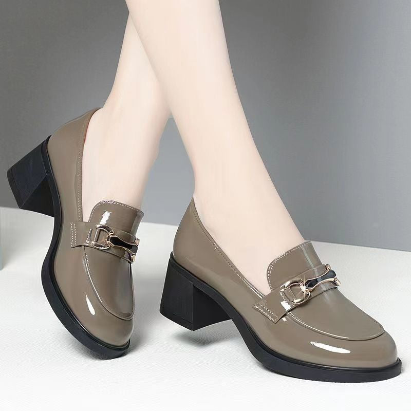 Damen Elegante und bequeme Pumps mit modischem Schnallen-Design R&B