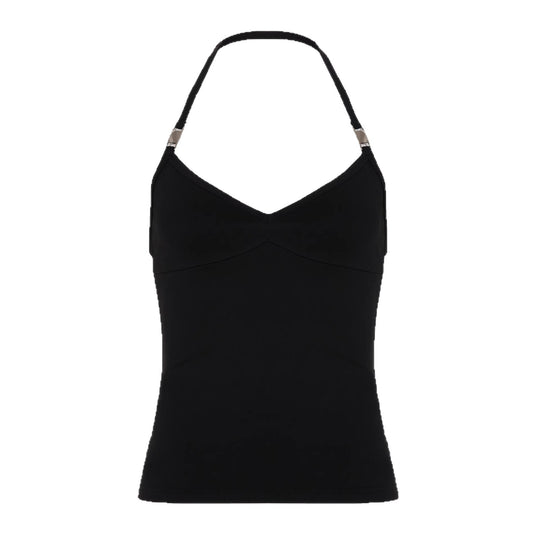 Damen Sportliches Spaghetti-Trägertop mit eleganten Akzenten R&B