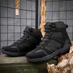 Herren taktische Wanderschuhe mit verstärktem Knöchelschutz und rutschfester Sohle R&B