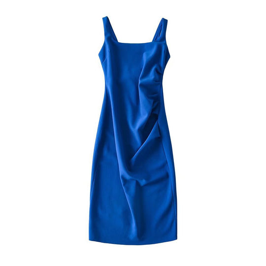 Damen figurbetontes Midi-Kleid mit elegantem Rüschendetail R&B