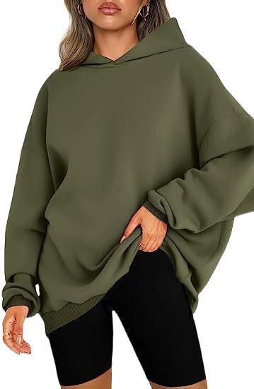 Damen Oversized Kapuzenpullover R&B
