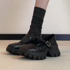 Damen Komfortable und stylische Chunky Heels