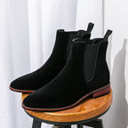 Damen Modische Chelsea-Boots mit elastischem Einsatz und rutschfester Sohle R&B
