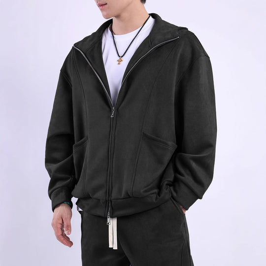 Herren Fleecejacke mit ergonomischem Schnitt und praktischen Taschen R&B
