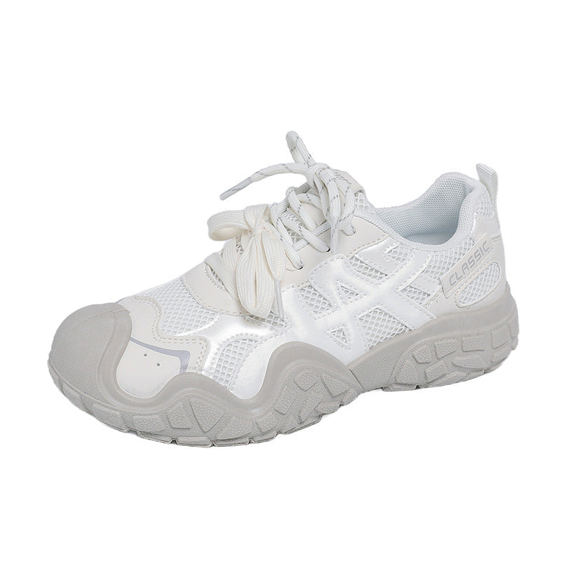 Damen Sportliche Sneakers mit atmungsaktiver Mesh-Oberfläche und dämpfendem Profil R&B