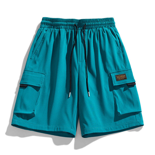 Herren Cargo-Shorts mit elastischem Bund und praktischen Taschen R&B