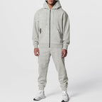 Herren sportliches Hoodie-Set mit atmungsaktiver Stofftechnologie R&B