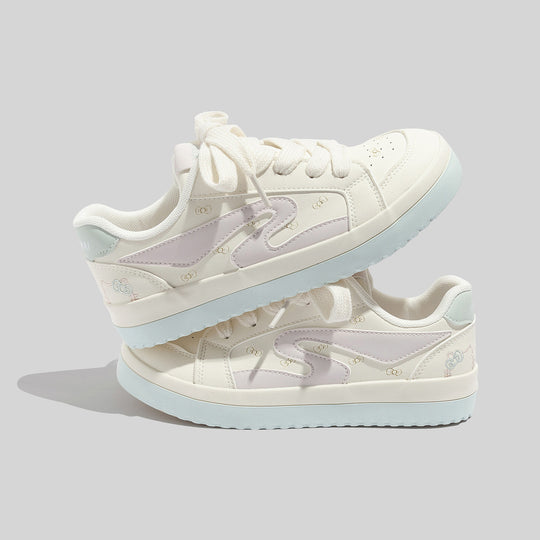 Damen Sneakers mit verspieltem Kirschmotiv und atmungsaktiver Oberfläche R&B