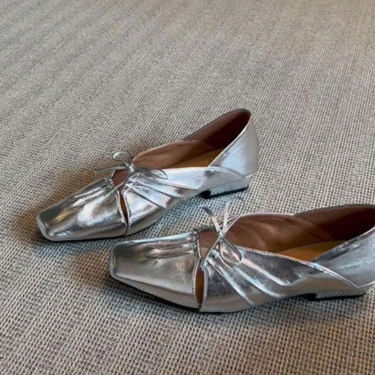 Damen elegante Halbschuhe mit stilvollem Schnür-Design R&B
