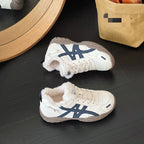 Damen Fleecegefütterte Sneakers mit rutschfester Sohle und modischem Design R&B