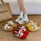 Damen sportive Sneakers aus hochwertigem Wildleder mit dekorativen Schnürdetails R&B