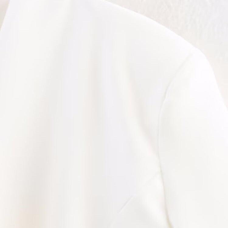 Damen elegante Blazerjacke mit asymmetrischem Schnitt R&B