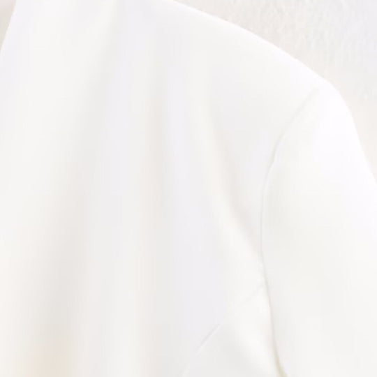 Damen elegante Blazerjacke mit asymmetrischem Schnitt R&B