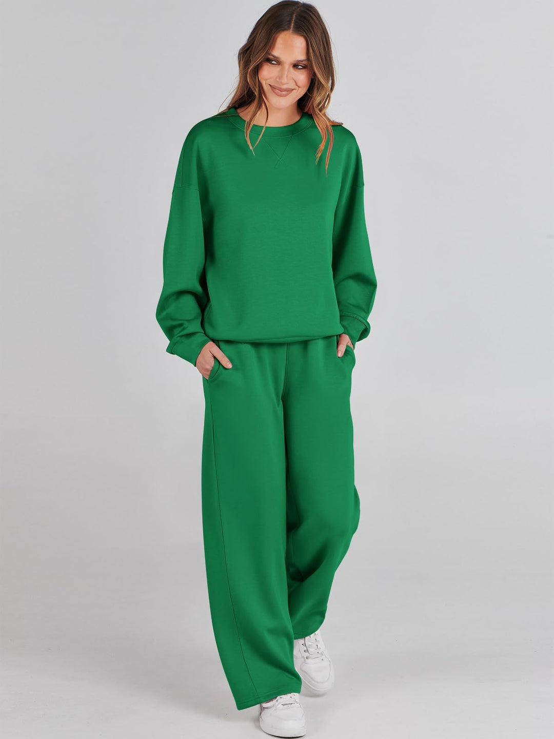 Damen entspannten Komfort Sweatset R&B