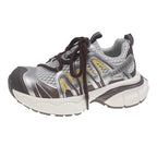 Damen komfortable Sport-Sneaker mit atmungsaktivem Mesh-Obermaterial und stabiler Sohle R&B