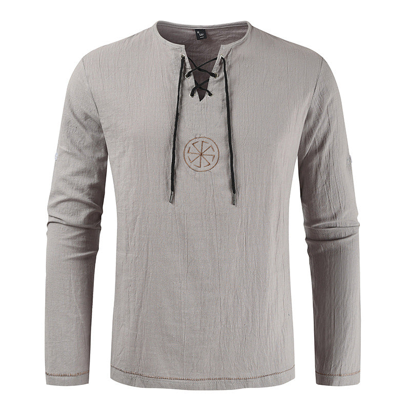 Herren tunikastil Hemd R&B