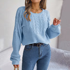 R&B | Zopfmuster Pullover aus Weichem Garn
