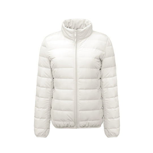 Damen Isolierte Steppjacke mit hohem Kragen und elastischen Bündchen R&B