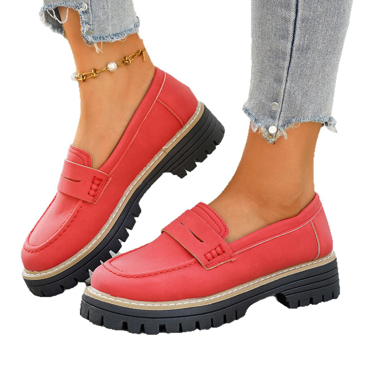 Damen Bequeme Mokassins mit rutschfester Sohle und hochwertigem Obermaterial R&B