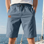 Herren nan schnelltrocknende Badeshorts im Bermuda-Schnitt mit elastischem Bund und Kordelzug R&B