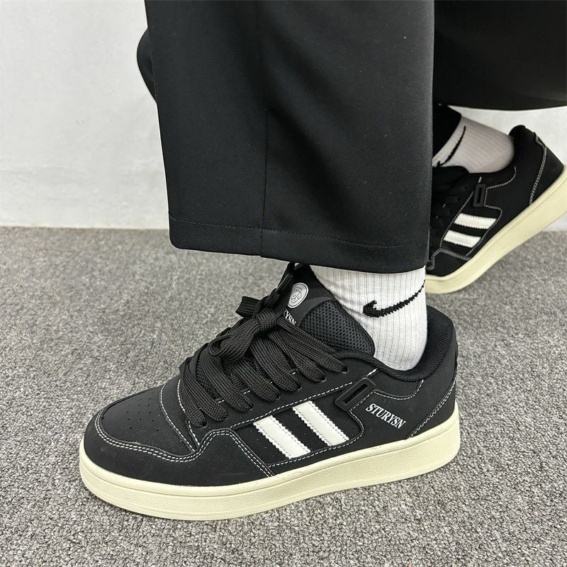 Damen Sneakers im urbanen Retro-Stil mit gepolsterter Innensohle und rutschfester Laufsohle R&B
