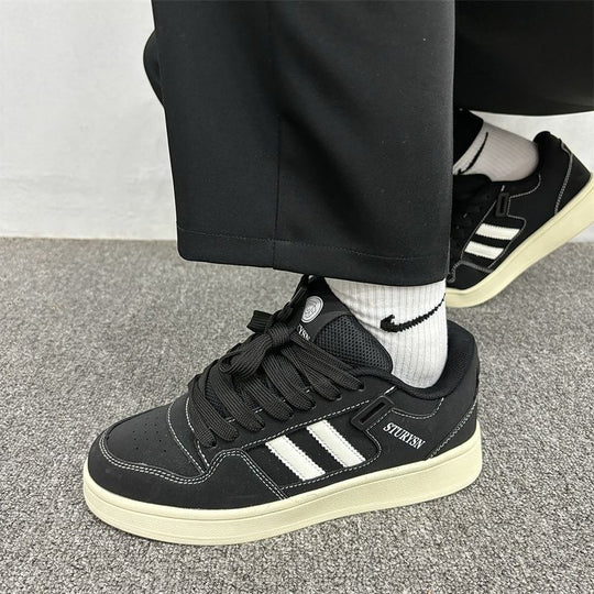 Damen Sneakers im urbanen Retro-Stil mit gepolsterter Innensohle und rutschfester Laufsohle R&B