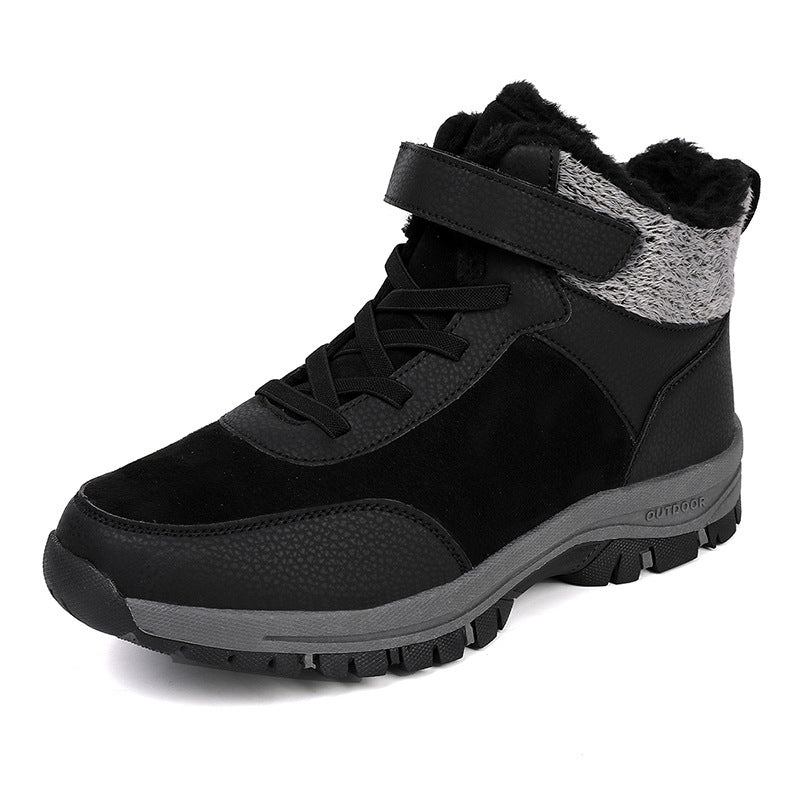 Damen Bequeme und warme Winterstiefel mit rutschfester Sohle