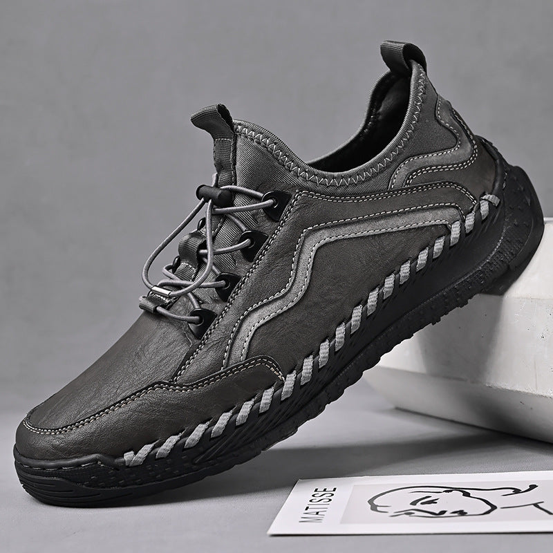 Herren Sportliche und atmungsaktive Freizeitschuhe mit elastischem Schnürsystem R&B