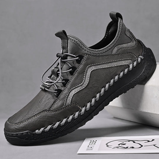 Herren Sportliche und atmungsaktive Freizeitschuhe mit elastischem Schnürsystem R&B